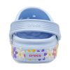 Saboți Crocs (GS) Baya Band Charm Band „Blue Multi” 209067-4NS