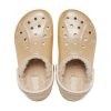 Saboți Crocs (GS) Baya cu sclipici „Gold” 207656-11S