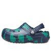 Saboți Crocs (GS) Baya Graphic „Blue Green” 204817-41D