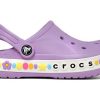 Saboți Crocs (GS) Bayaband Charm Band „Orhidee” 208101-5PR