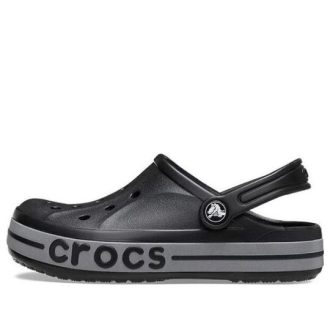 Saboți Crocs (GS) Bayaband cu bandă reflectorizante „Black Grey” 209213-001