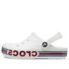 Saboți Crocs (GS) Bayaband Rainbow Glitter „White Red” 209731-100