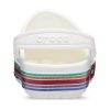 Saboți Crocs (GS) Bayaband Rainbow Glitter „White Red” 209731-100