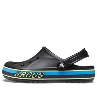 Saboți Crocs (GS) Bayaband Sport Band „Black Blue” 208321-0C4