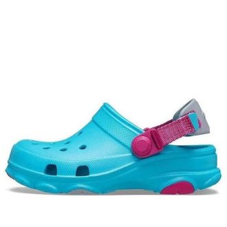 Saboți Crocs (GS) Classic All-Terrain „Blue pink” 207011-4SL