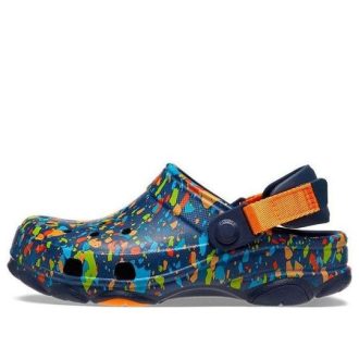 Saboți Crocs (GS) Classic All Terrazzo Terrazzo „Blue Orange Multi” 207610-4HQ