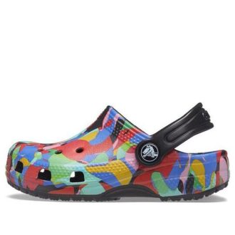 Saboți Crocs (GS) Classic Bubble Block „Multicolor” 207320-0C4