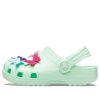 Saboți Crocs (GS) Classic Butterfly Charm „Mint” 206179-3TI