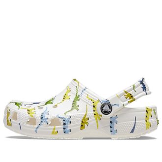 Saboți Crocs (GS) Classic Character Print „Albi” 209697-9DH