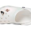 Saboți Crocs (GS) Classic Crystals „Albi” 208435-100