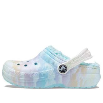 Saboți Crocs (GS) Classic cu căptușeală din această lume „Multi-Color” 209348-90H Saboți Crocs (GS) Classic cu căptușeală din această lume „Multi-Color” 209348-90H