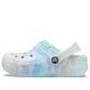 Saboți Crocs (GS) Classic cu căptușeală din afara lumii „Blue Multi-Color” 207322-90H