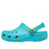 Saboți Crocs (GS) Classic Food Print „Digital Aqua” 207150-4SL