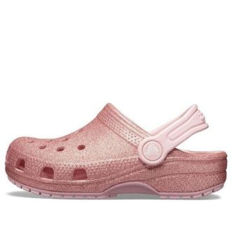Saboți Crocs (GS) Classic Glitter „Rose Pink” 205441-682