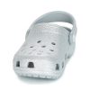 Saboți Crocs (GS) Classic Glitter „Silver” 205441-040