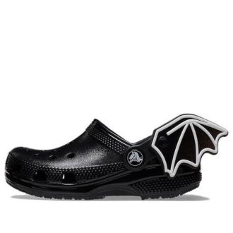Crocs (TD) Saboți Crocs Classic I Am Bat „Black White” 209232-001