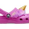 Saboți Crocs (GS) Classic I AM Unicorn „Fuchsia Gold” 209081-6UB