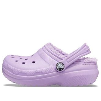 Saboți Crocs (GS) Classic Lined „Lilac” 203506-5PR