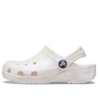 Saboți Crocs (GS) Classic „Marble White Pink” 207364-6PS