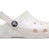 Saboți Crocs (GS) Classic „Marble White Pink” 207364-6PS