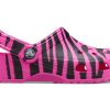 Saboți Crocs (GS) Classic Out of This World „Electric Pink Black” 206739-6QS