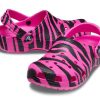 Saboți Crocs (GS) Classic Out of This World „Electric Pink Black” 206739-6QS