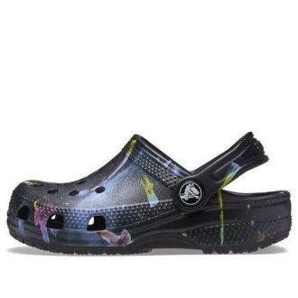 Saboți Crocs (GS) Classic Out of this World II „Black Multi” 206818-001