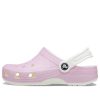 Saboți Crocs (GS) Classic „Pink White” 209161-6S0