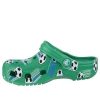 Saboți Crocs (GS) Classic Sports Ball „Green White” 206417-3TJ