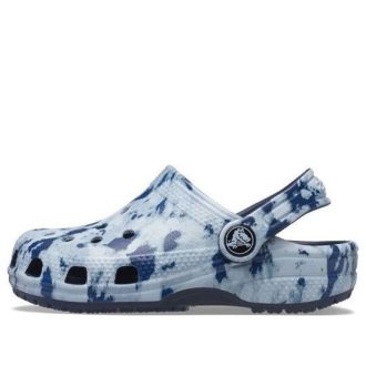 Saboți Crocs (GS) Classic Tie Dye Mania „Marble Bue” 206486-95T Saboți Crocs (GS) Classic Tie Dye Mania „Marble Bue” 206486-95T