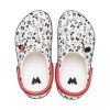 Saboți Crocs (GS) Classic x Mickey Mouse „Alb Roșu Negru” 208866-100