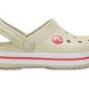 Saboți Crocs (GS) Crocband „Beige Red” 204537-1AS