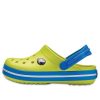 Saboți Crocs (GS) Crocband cu vârf rotund „Yellow Blue” 204537-73E