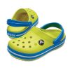 Saboți Crocs (GS) Crocband cu vârf rotund „Yellow Blue” 204537-73E