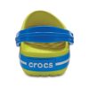 Saboți Crocs (GS) Crocband cu vârf rotund „Yellow Blue” 204537-73E