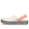 Saboți Crocs (GS) Crocband Gallery „White Pink” 205166-1AS