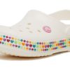 Saboți Crocs (GS) Crocband Gem Band „White Multi” 207605-100