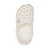 Saboți Crocs (GS) Crocband Gem Band „White Multi” 207605-100