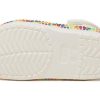 Saboți Crocs (GS) Crocband Gem Band „White Multi” 207605-100