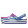 Saboți Crocs (GS) Crocband Graphic „Blue Pink Green” 206607-434