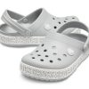Saboți Crocs (GS) Crocband Logo Mania „Grey Silver” 205992-00J