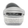 Saboți Crocs (GS) Crocband Logo Mania „Grey Silver” 205992-00J