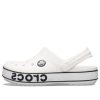 Saboți Crocs (GS) Crocband Logo „White Black” 206022-103