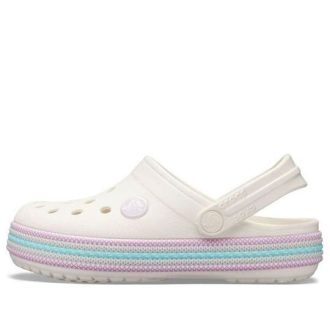 Saboți Crocs (GS) Crocband Sport Cord „albi” 205899-159