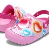 Saboți Crocs (GS) Fun Lab Heart Lights „Pink Blue” 205648-6I2