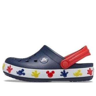Saboți Crocs (GS) Fun Lab Mickey Lights „Navy Multi” 207459-410