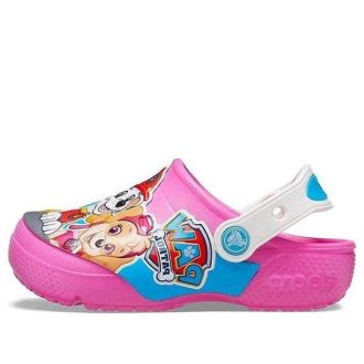 Saboți Crocs (GS) Fun Lab Paw Patrol „Pink White Multi” 206276-6QQ
