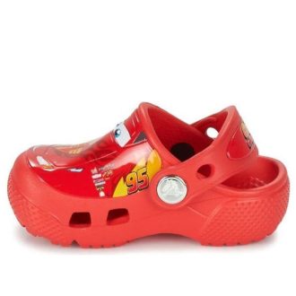Saboți Crocs (GS) FunLab Cars „Roșu Galben” 204116-8C1