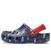 Saboți Crocs (GS) Iconic Lightweight cu glezne, „Blue Red” 207321-410