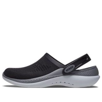 Saboți Crocs (GS) LiteRide 360  „Black Grey” 207021-0DD
